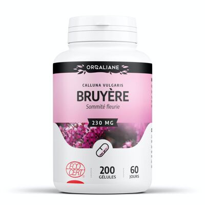 Bruyère Bio - 230 mg - 200 gélules