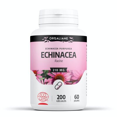 Equinácea Orgánica - 210 mg - 200 cápsulas