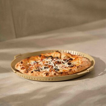 PIZZycle - boîte à pizza réutilisable - olive 2