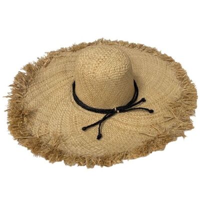 Handmade hat from Madagascar Saba