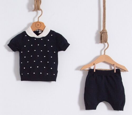 Organic Cotton Shorts Knitted Set, Super Soft
