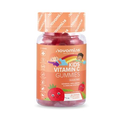 Zuckerfreie Vitamin-C-Gummis für Kinder