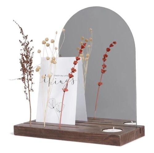 Home decor - Senza Alex table mirrors with wooden stand