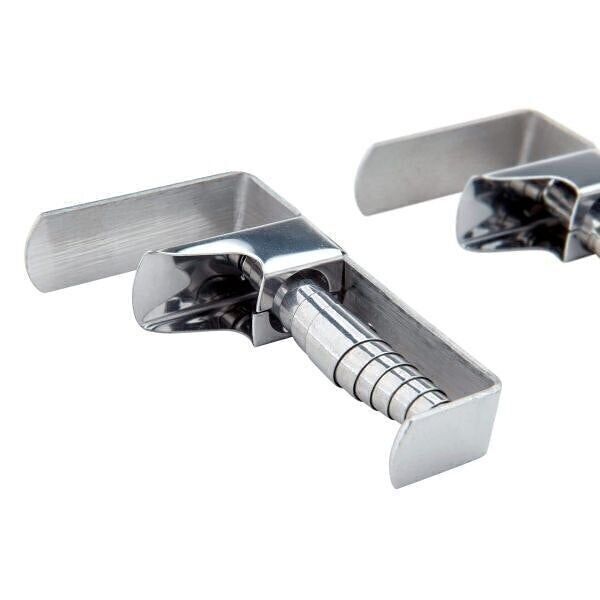 Set di 4 mollette per tovaglia Fackelmann Tecno in acciaio inossidabile