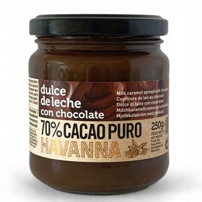 Havanna dulce de leche Cacao Puro 250g: Milch-Karamell-Dessertaufstrich