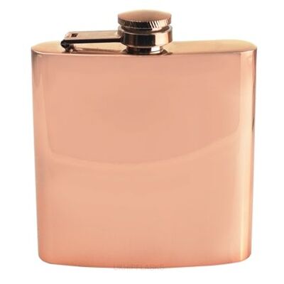 Flask made of stainless steel in rose gold