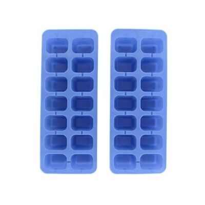 Set di 2 vaschette per cubetti di ghiaccio Fackelmann Bar Concept 14 cubetti di ghiaccio