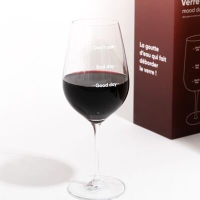 Weinglas, um deine Stimmung zu zeigen 🍷