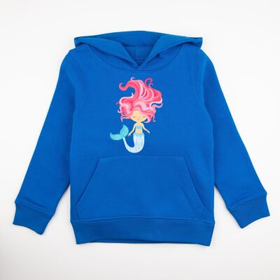 Children's hoodie made of organic cotton "There are mermaids"