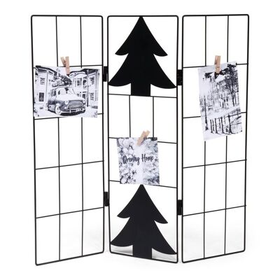 Home decor - Senza black large christmas card stands