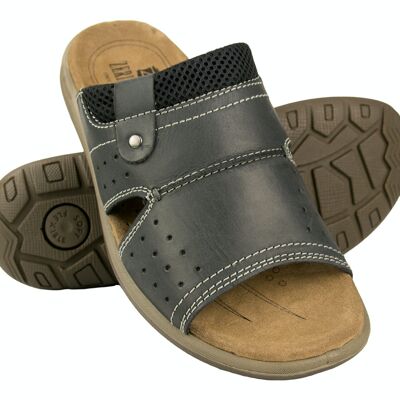 Sandalias hombre 100% piel de primera calidad