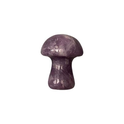 Crystal Mushroom, 2cm, Lepidolite