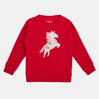 Sweat enfant en coton bio "Je veux de la magie" 3