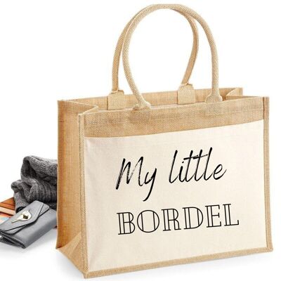 Shopping bag "my little brothel"