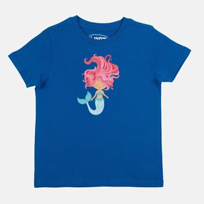 Camiseta infantil de algodón orgánico "Hay sirenas"