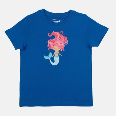 T-shirt enfant en coton bio "Il y a des sirènes"