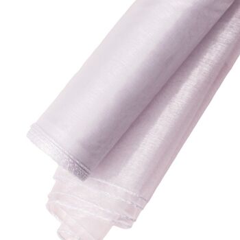 Organza 20cm x 8.2m - Blanc