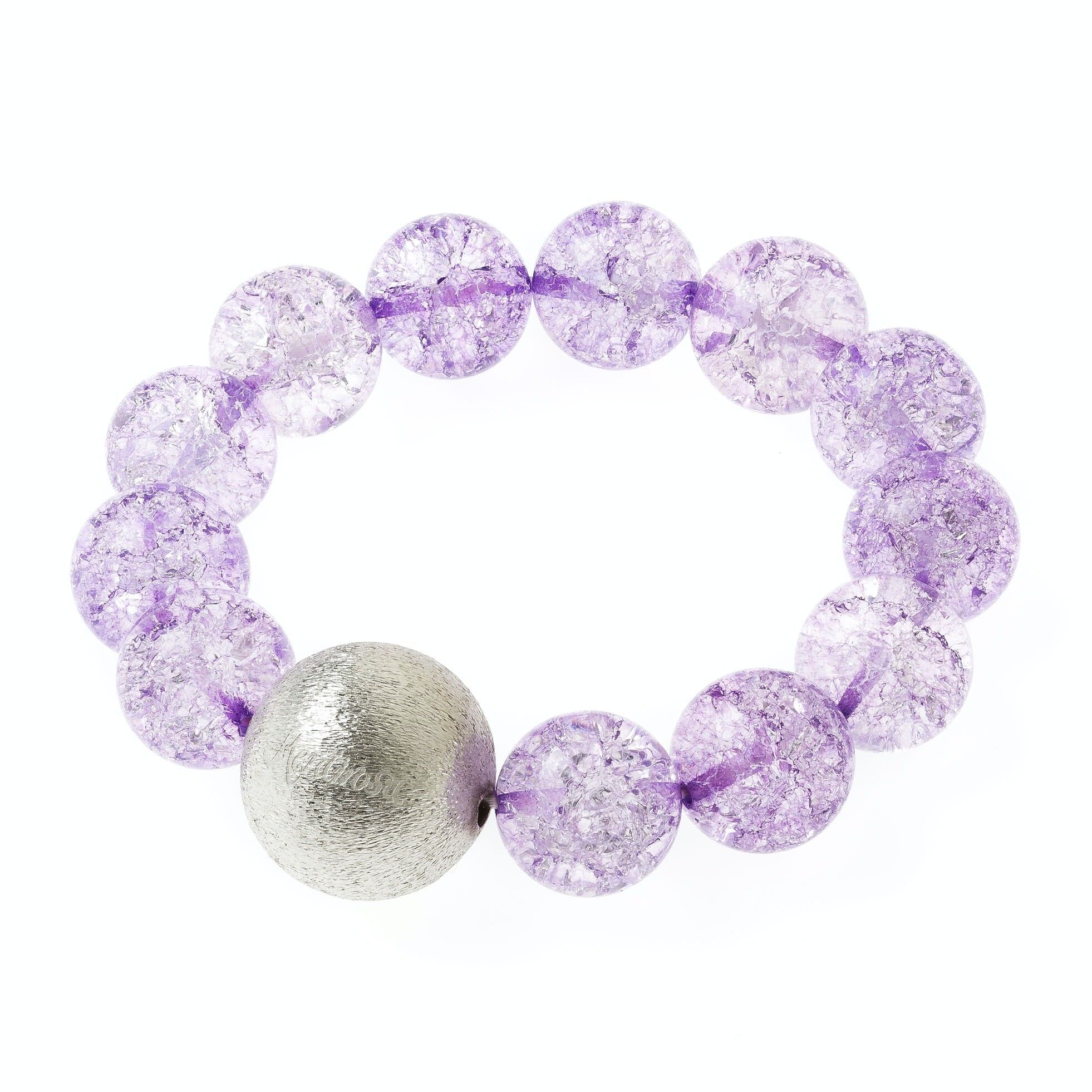 Bracciale autunno donna con cristalli e ball in bronzo