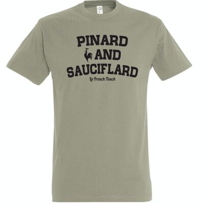 Divertente T-SHIRT Pinard e Sauciflard