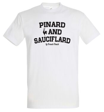 T-SHIRT humoristique Pinard and sauciflard 3