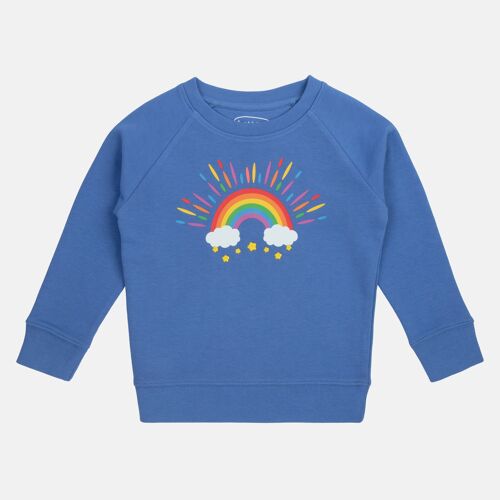 Kinder-Sweater aus Biobaumwolle "The sky is the limit"