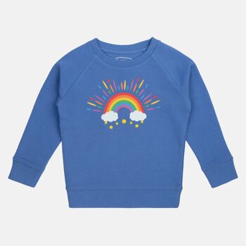 Pull enfant en coton biologique "Le ciel est la limite" 2