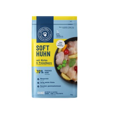 Trockenfutter Soft Huhn - 2kg