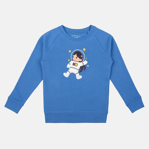 Kinder-Sweatshirt aus Biobaumwolle "Galaktisches Abenteuer"
