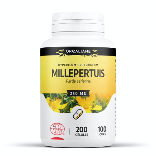 Millepertuis Bio - 250 mg - 200 gélules