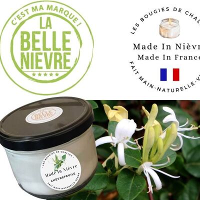 BOUGIE "CHEVREFEUILLE" MADE IN NIÈVRE