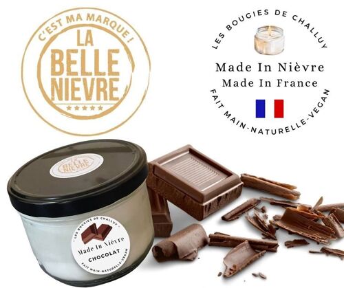 BOUGIE "CHOCOLAT" MADE IN NIÈVRE