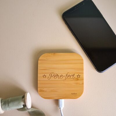 Father-fect Induction Phone Charger