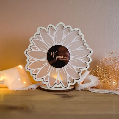 Porta tealight a fiore - Collezione Festa della Mamma