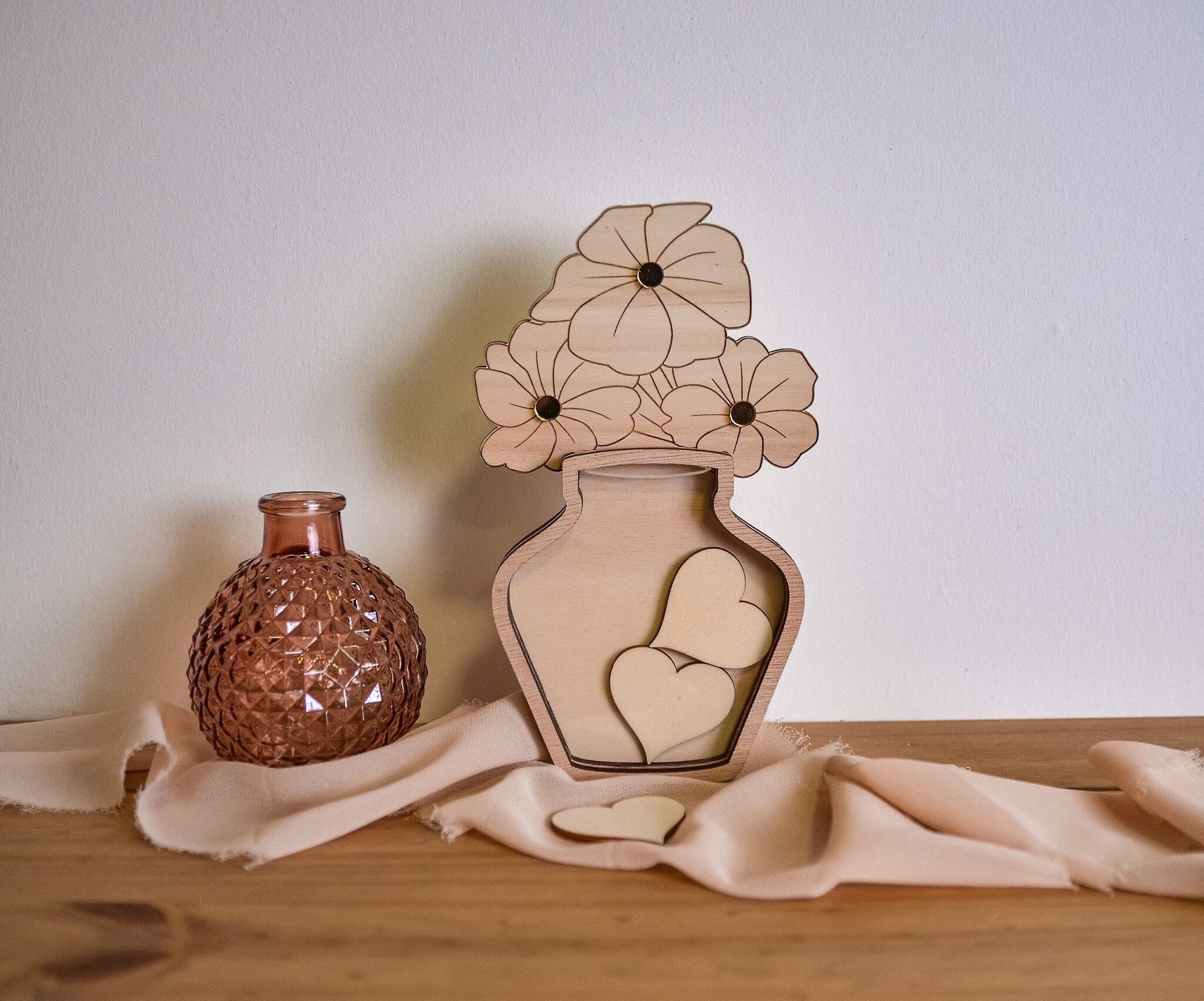 Vase mit süßen Worten – Großmuttertags-Kollektion