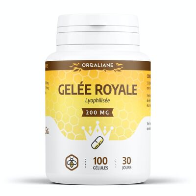Royal jelly - 200 mg - 100 capsules