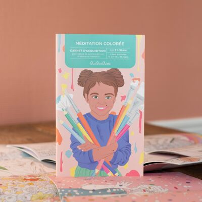 Libro attività - MEDITAZIONE COLORATA - concentrazione e calma