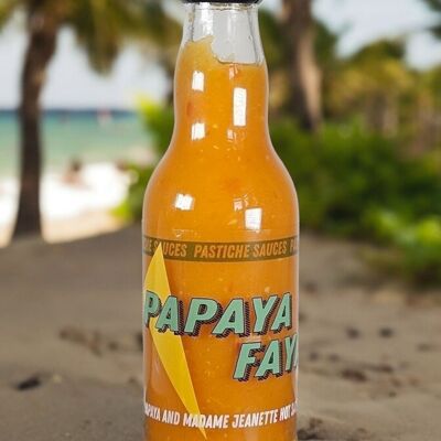 Salsa piccante Papaya Faya (72% Papaya) 200ml