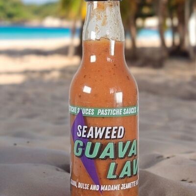 Scharfe Sauce aus Seetang-Guava-Lava (71 % Guave) 200 ml