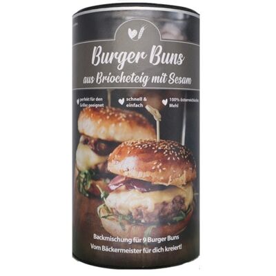 Preparato per prodotti da forno Burger Bun a base di pasta brioche al sesamo