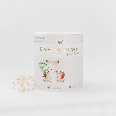 Organic mix for energy balls strawberry for children