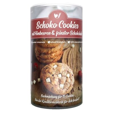 Baking mix cookies - white chocolate