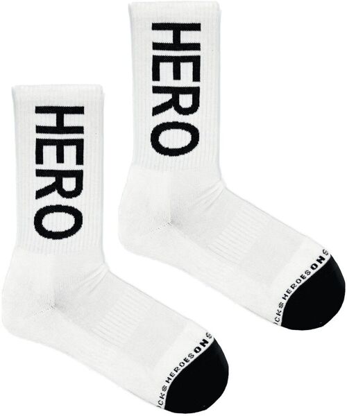 Heroes on Socks - Sport Icon Black - sportsokken maat 36-41