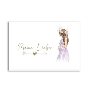 Carte postale "Maman Love" 4