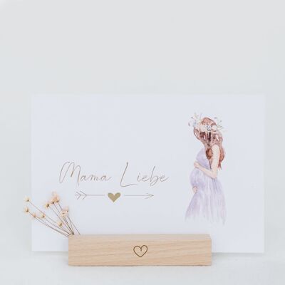 Postcard "Mom Love"