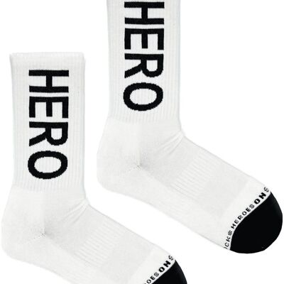 Heroes on Socks – Sport Icon Black – Sportsocken Größe 41–46