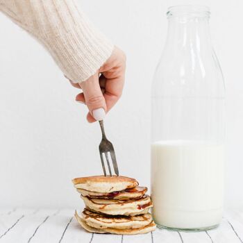 Pancakes au mélange de cuisson biologique 4