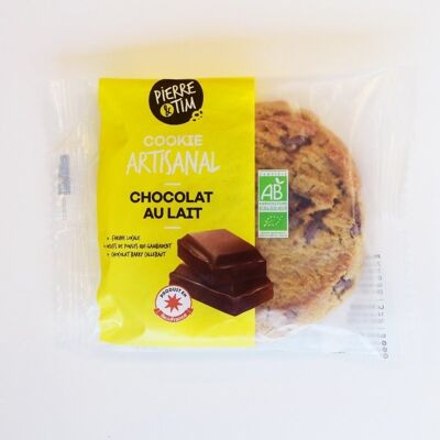 Certified organic bagged cookie - Milk chocolate