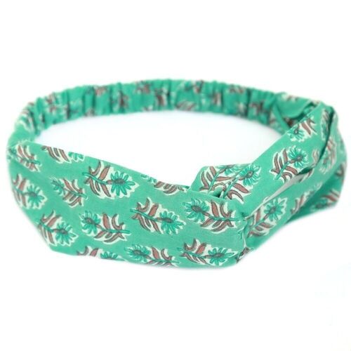 Headband ibiza style mint