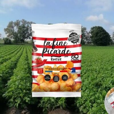Patatas Fritas Picantes 125 g Sello de Calidad Artesanal