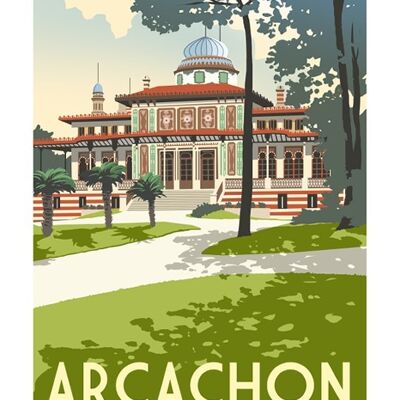 Cartes postales - Arcachon Casino Mauresque - 10x15